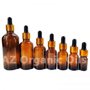 Dropper Bottle, amber glass bottle